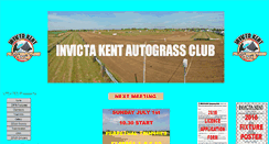 Desktop Screenshot of invictakentautograss.co.uk
